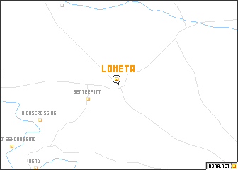 map of Lometa