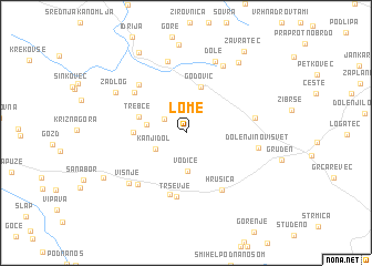map of Lome