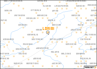 map of Lomiai