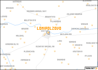 map of Lomipolzovo