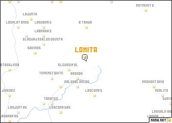 map of Lomita