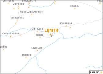 map of Lomita