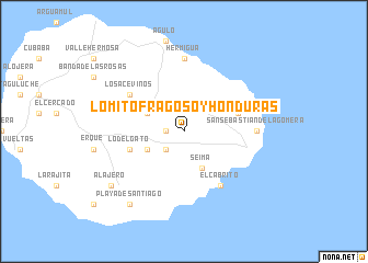 map of Lomito Fragoso y Honduras