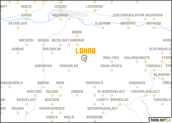 map of Lomno