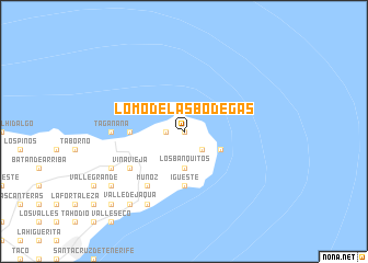 map of Lomo de las Bodegas