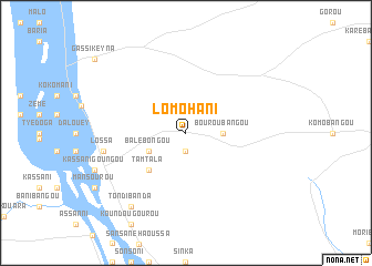 map of Lomohani