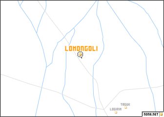 map of Lomongoli