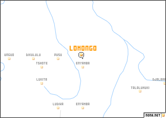 map of Lomongo