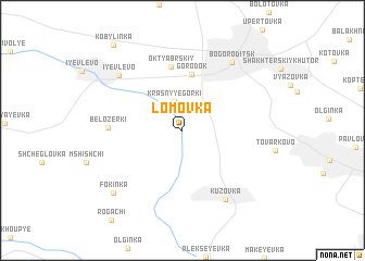 map of Lomovka