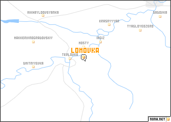 map of Lomovka