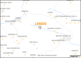 map of Lomovo