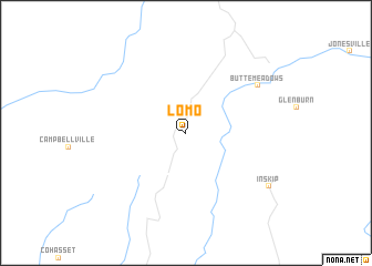 map of Lomo