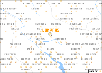 map of Lompnas