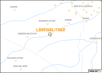 map of Lomrīwāli Ther