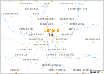 map of Lom Sak