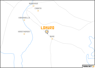 map of Lomuro