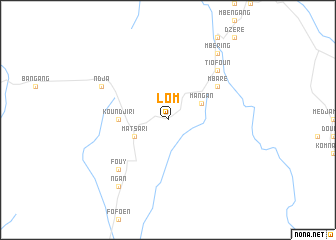 map of Lom