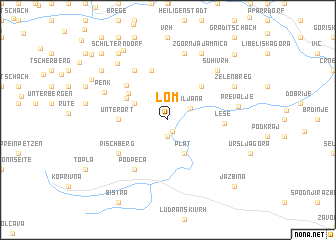 map of Lom