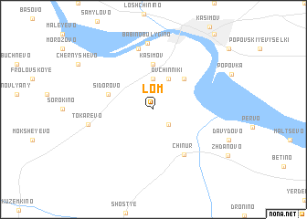 map of Lom