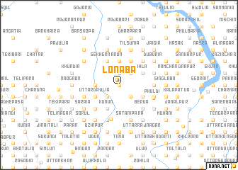 map of Lonāba