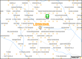 map of Lonakaha