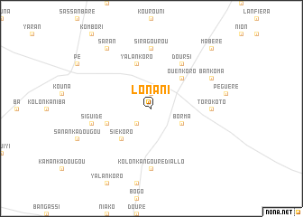 map of Lonani