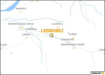 map of Lo Narváez