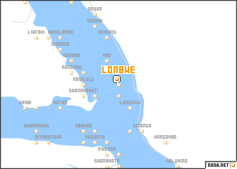map of Lonbwe