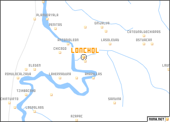 map of Lonchol