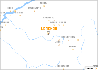 map of Lonchon