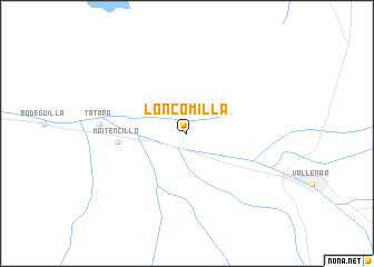 map of Loncomilla