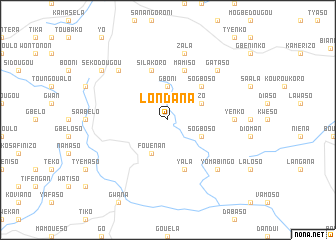 map of Londana