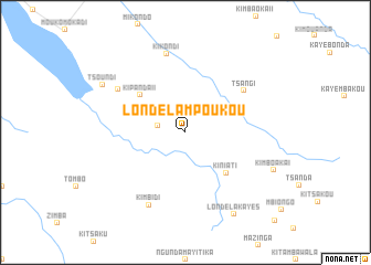 map of Londela-Mpoukou