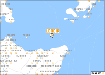 map of Londip