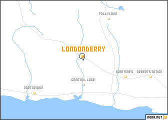 map of Londonderry