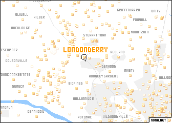 map of Londonderry