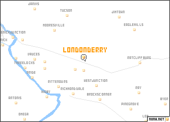 map of Londonderry