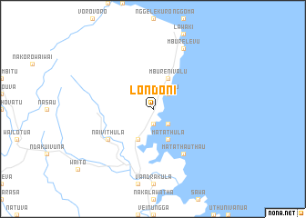 map of Londoni