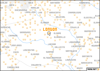 map of London