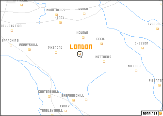 map of London