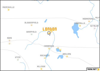 map of London