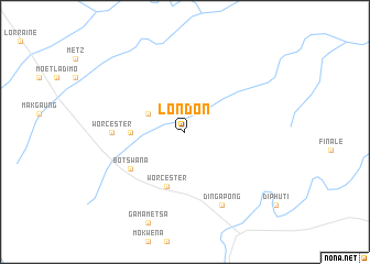 map of London