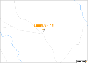 map of Lonely Mine