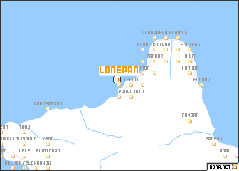 map of Lonepan