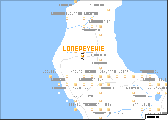 map of Lonépéyéwié