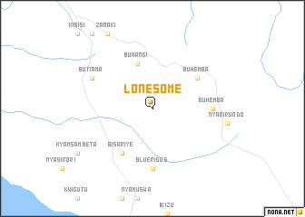 map of Lonesome