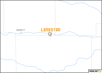 map of Lone Star