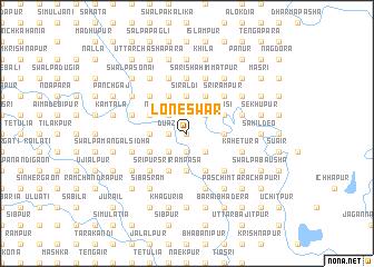 map of Loneswar