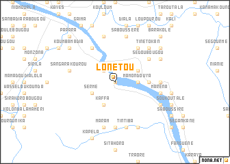 map of Lonétou