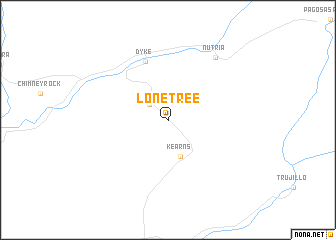 map of Lonetree